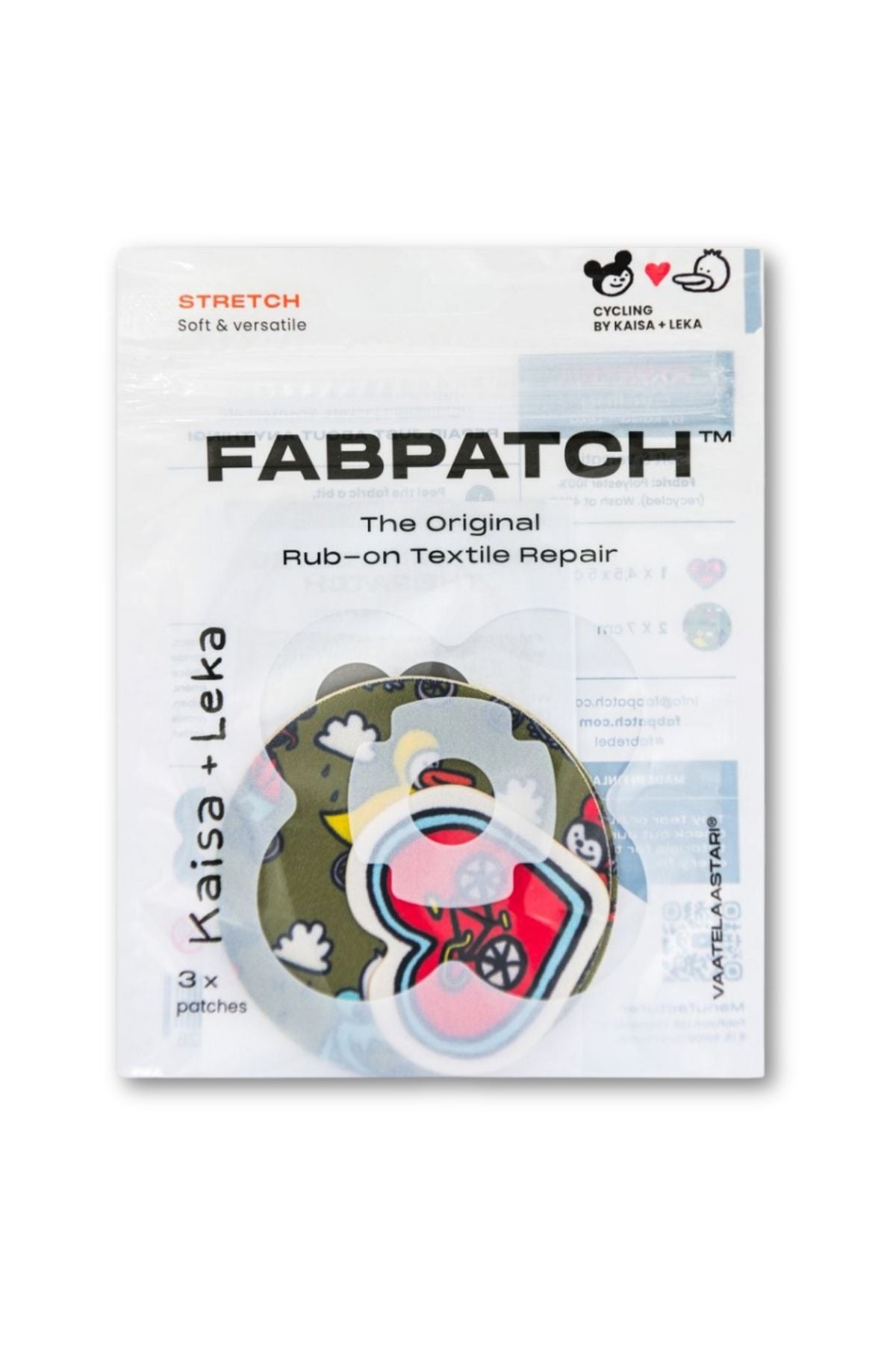 FABPATCH STRETCH Cycling by Kaisa + Leka