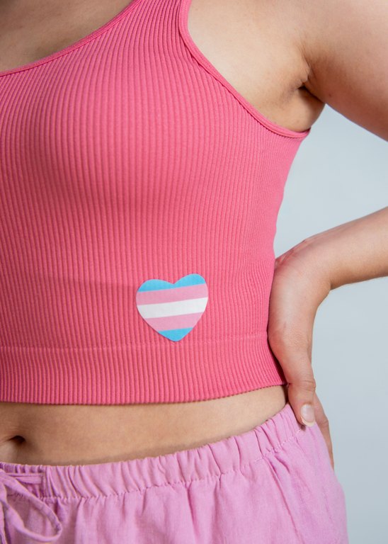 FabPatch Vaatelaastari Pride korjauspaikka