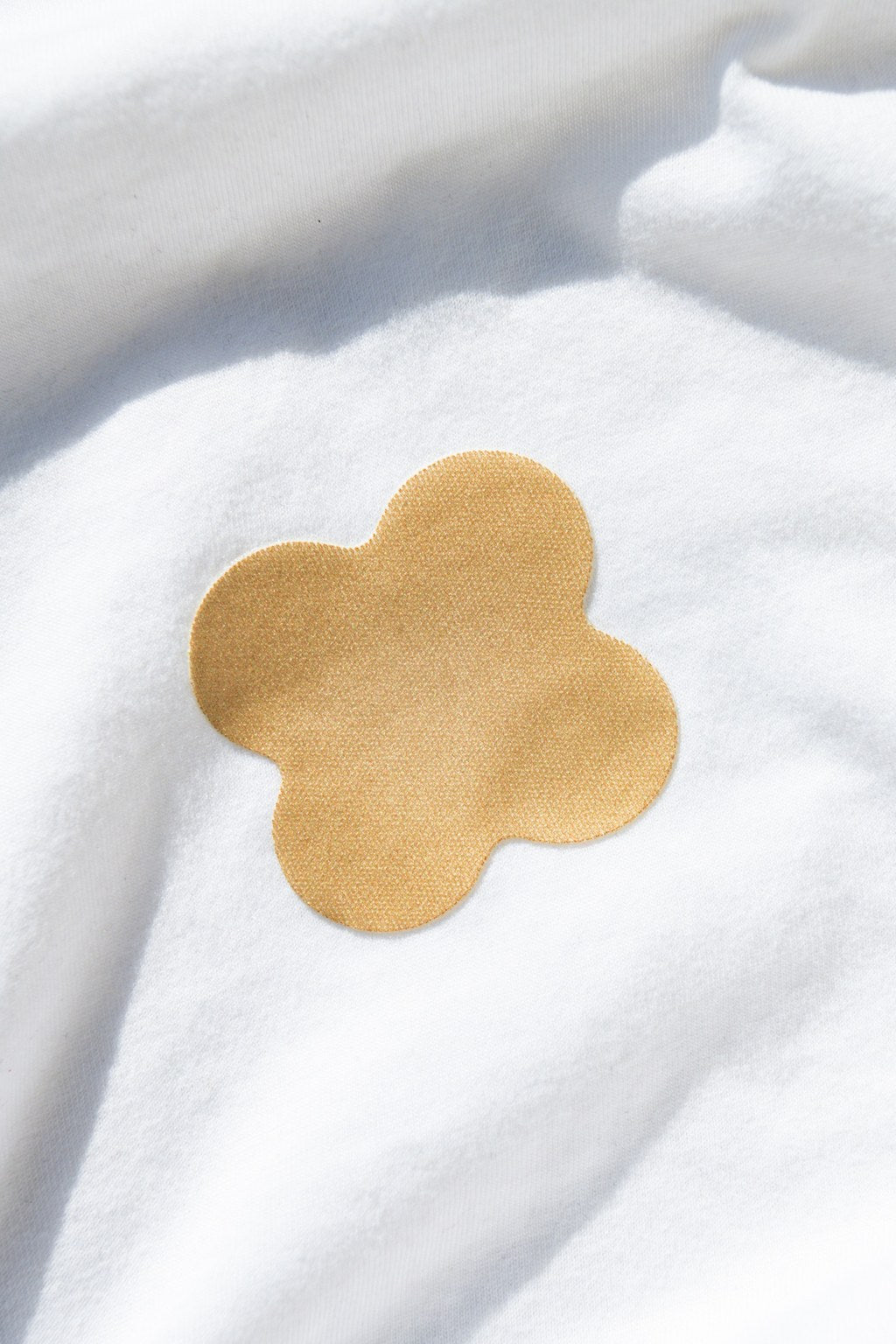 FABPATCH STRETCH Khaki flowers