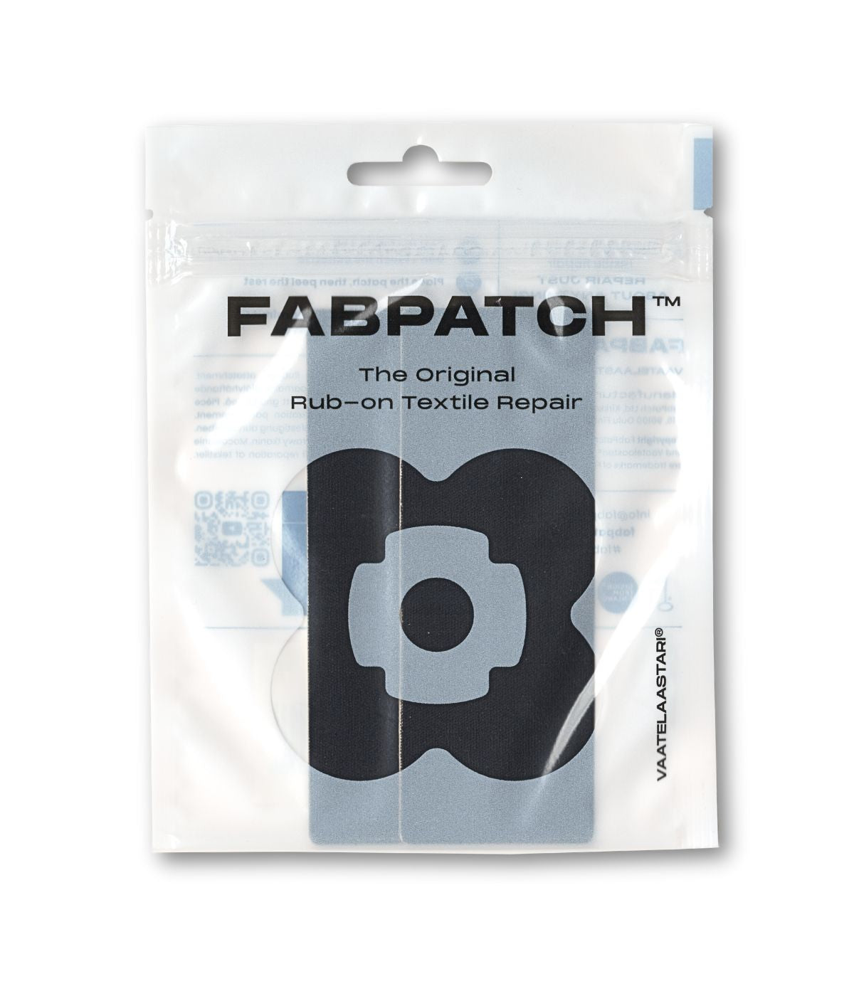 Stretch Vaatelaastari FabPatch tekstiilien korjauspaikka