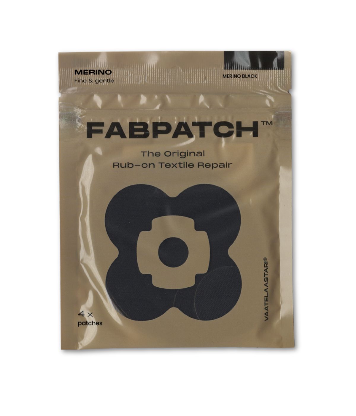 FabPatch MERINO Black
