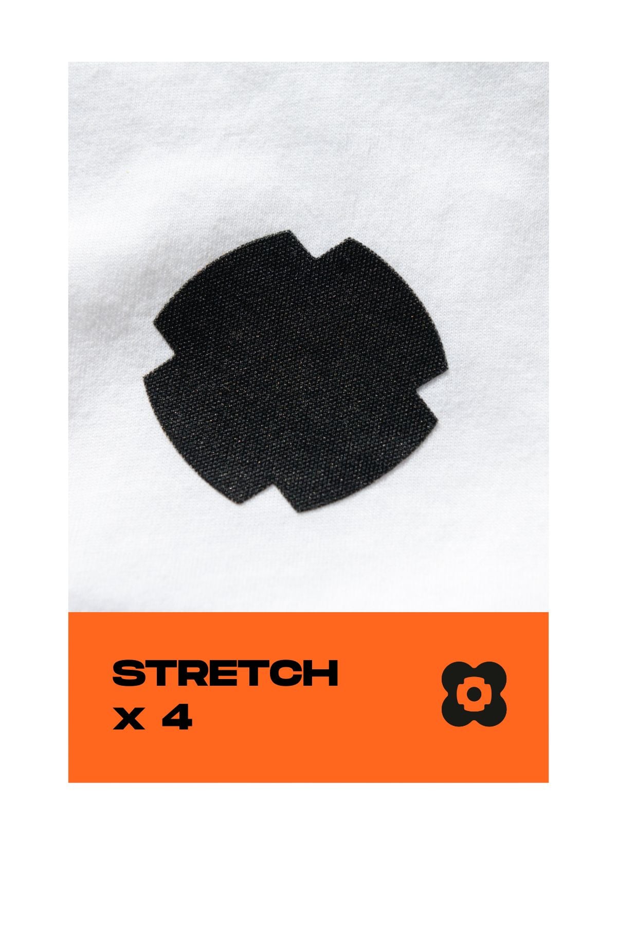 FABPATCH STRETCH Svart