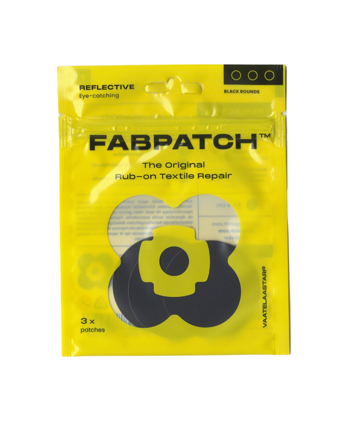 FABPATCH REFLECTIVE Black dots