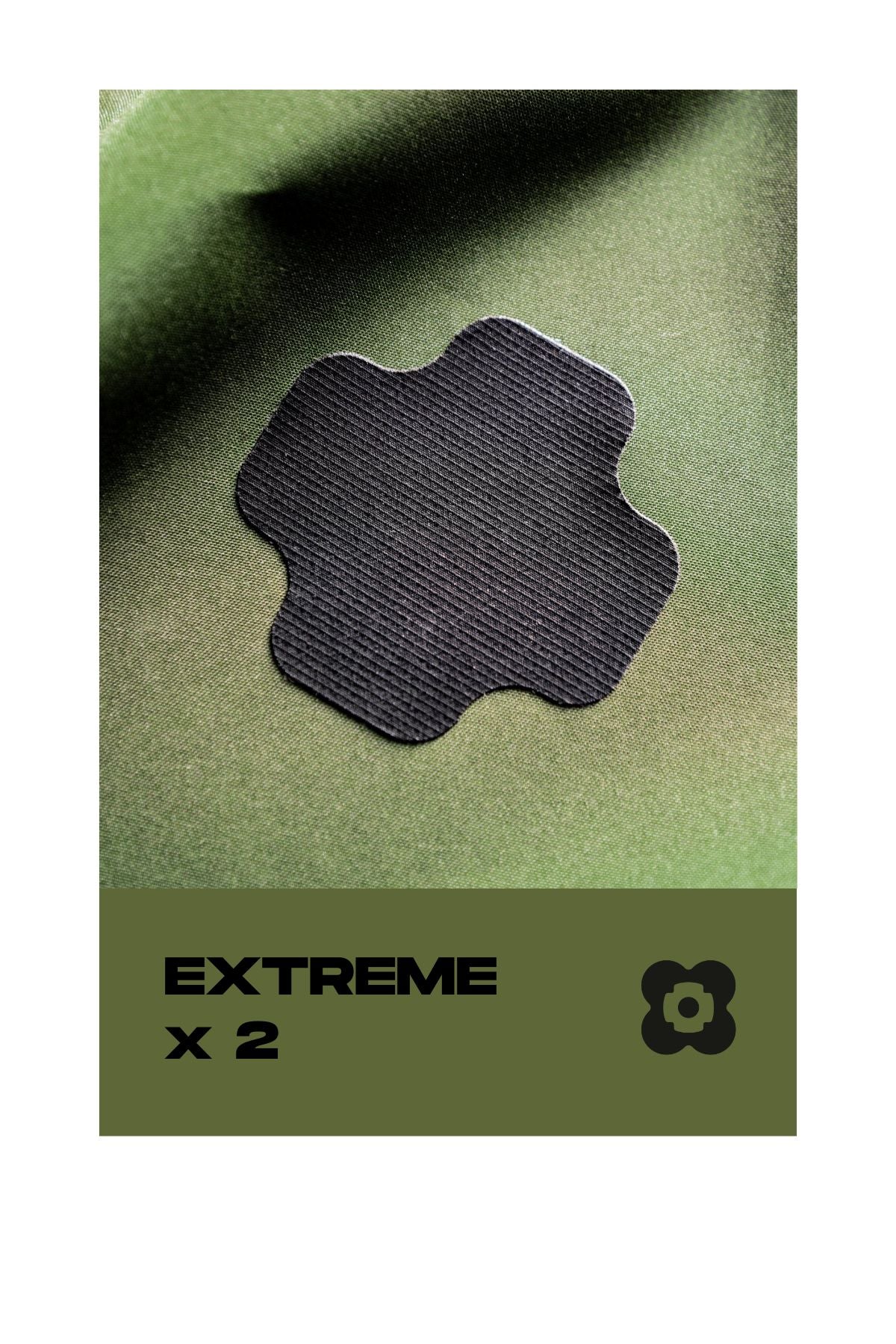 FABPATCH EXTREME Black crosses