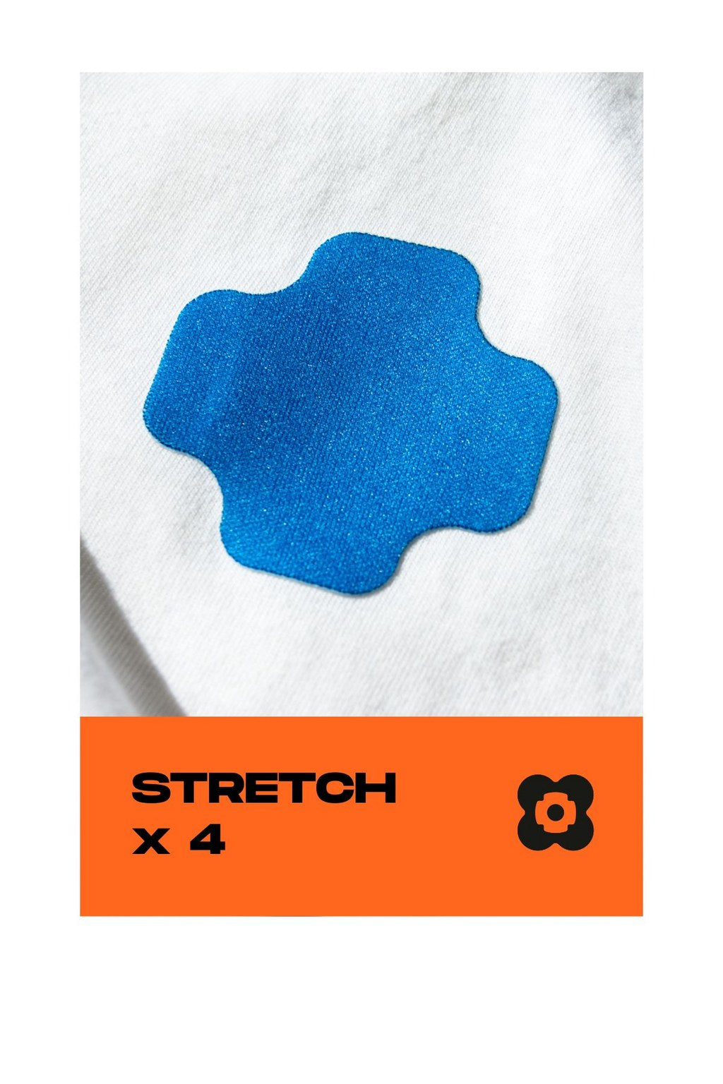 FABPATCH STRETCH Sky blue