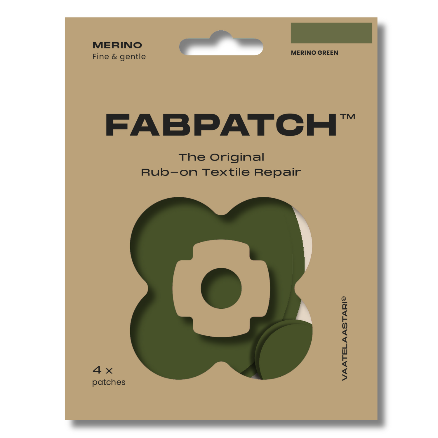 FABPATCH MERINO Green