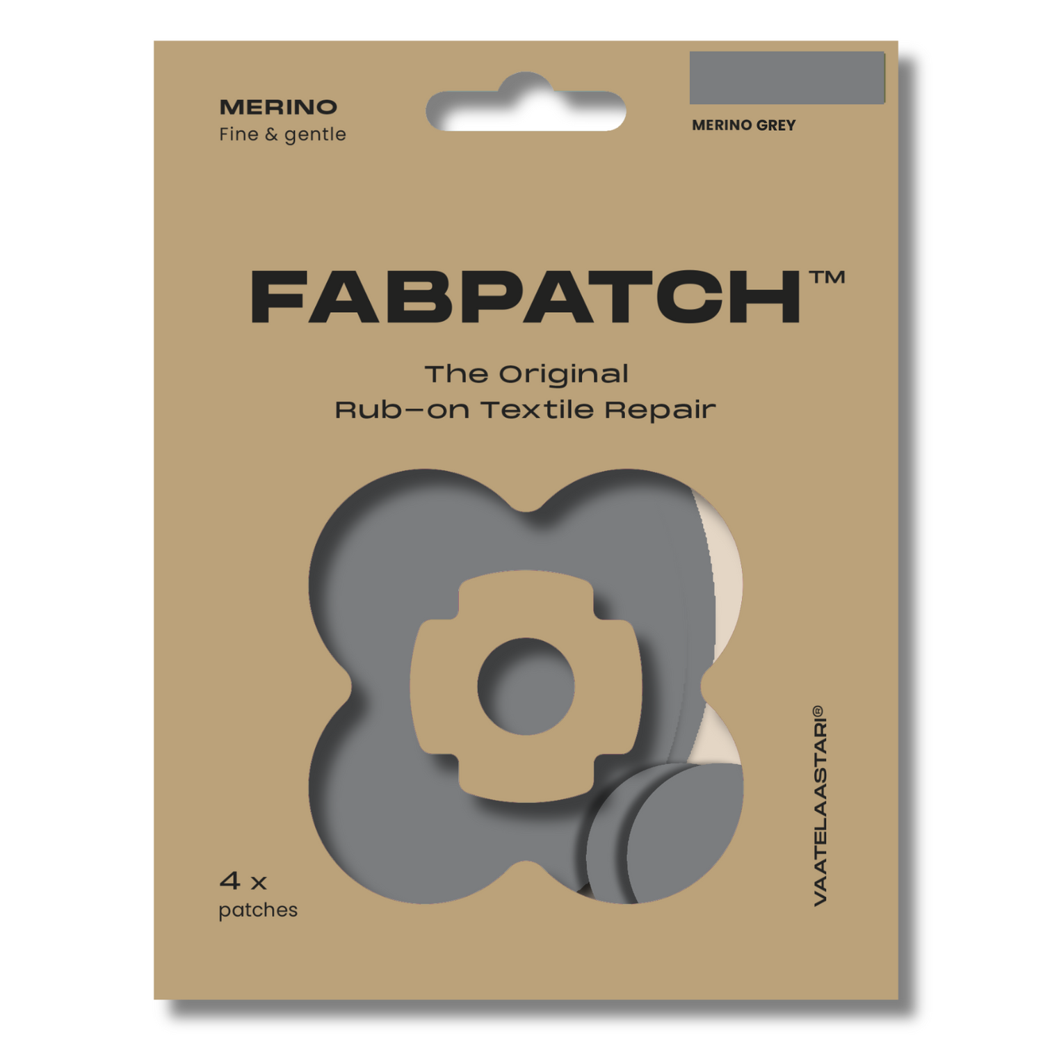 FABPATCH MERINO Grey