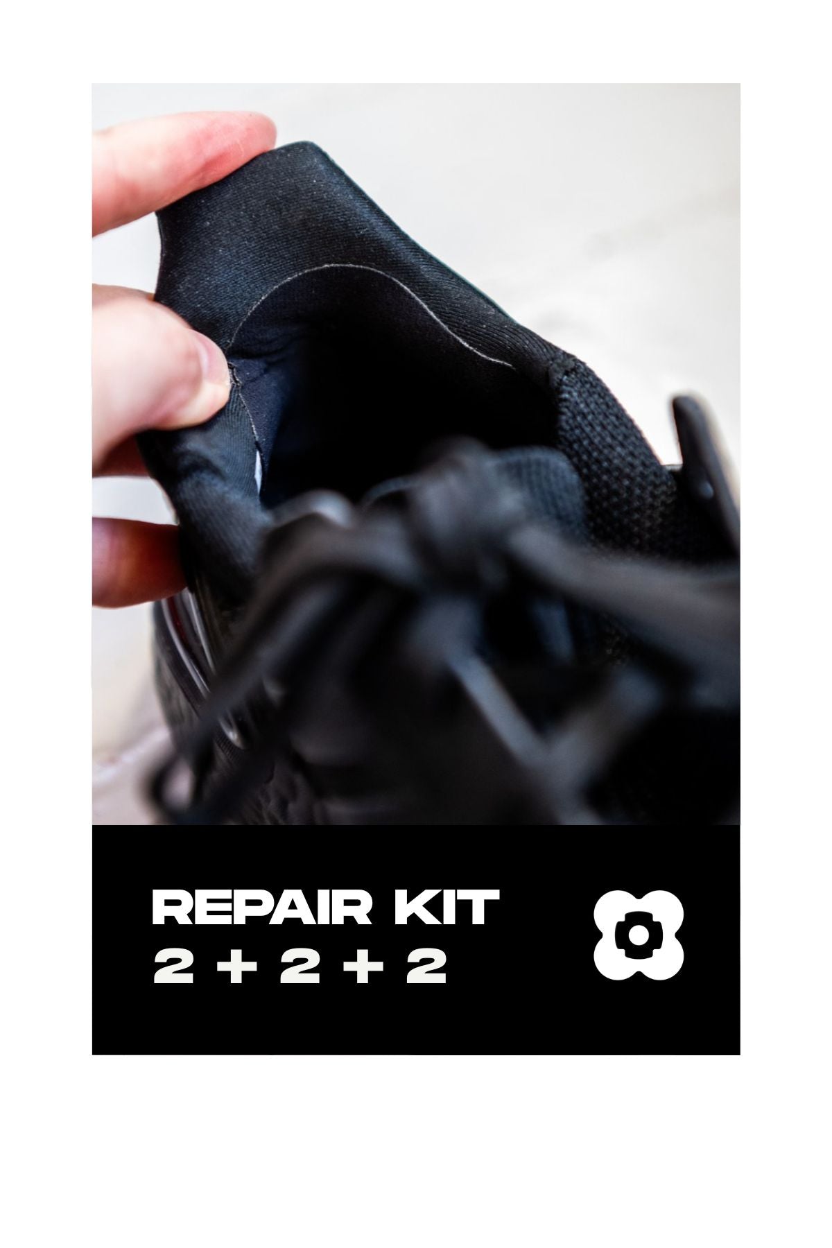 FABPATCH  SHOE REPAIR KIT Black