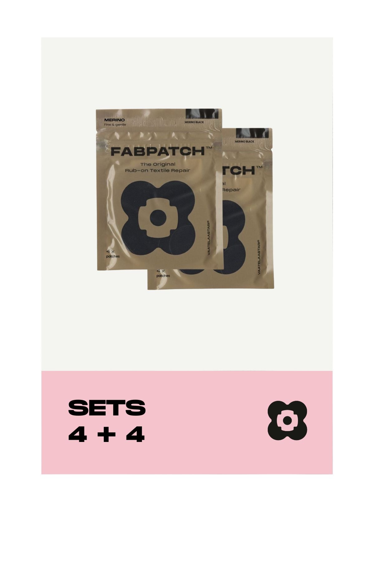 Merino set: 2 x MERINO FabPatch